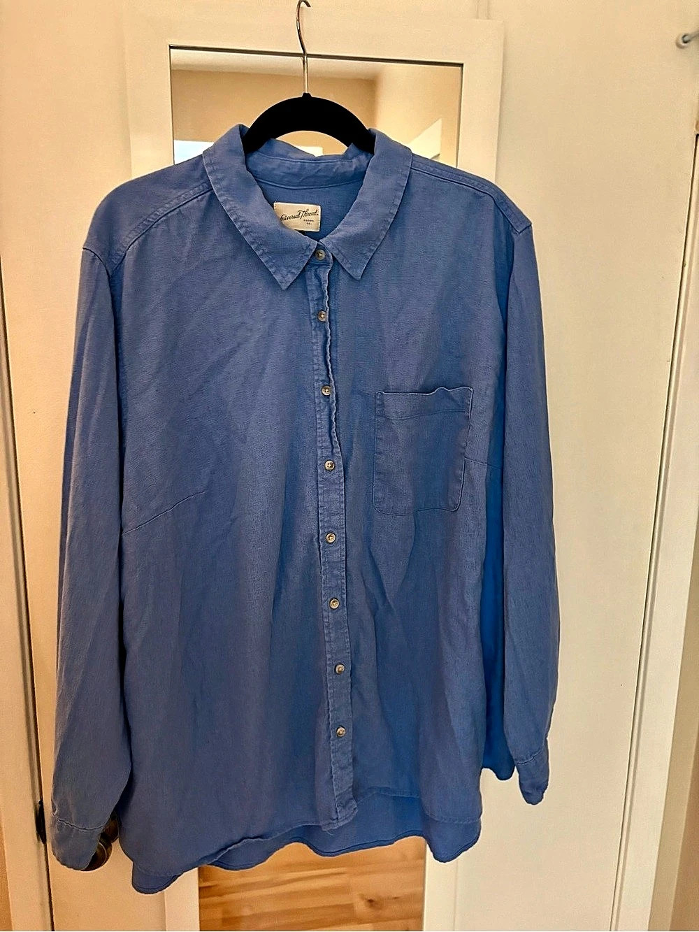 Universal Thread Linen Shirt and Short Set - 2X